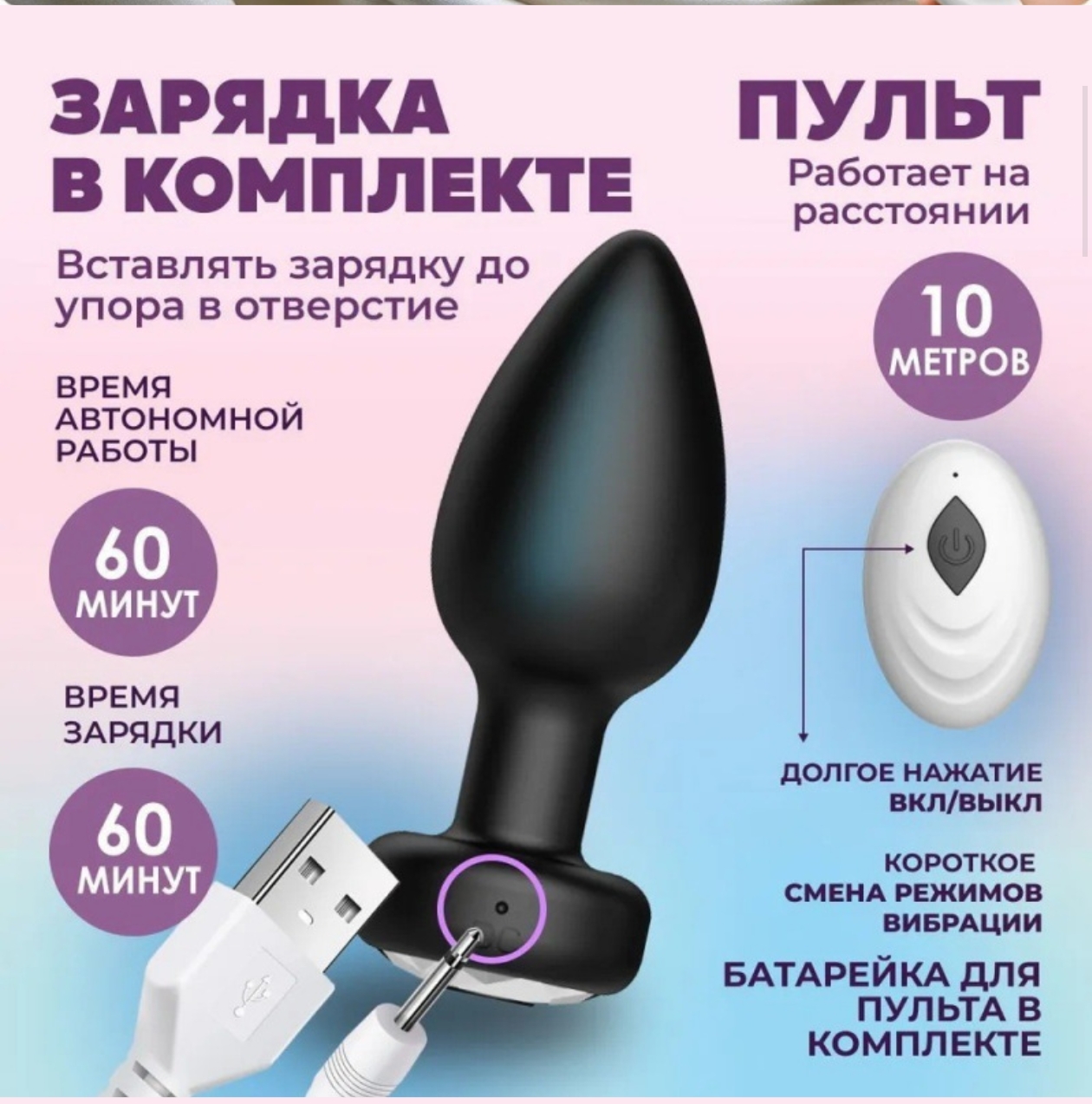Wireless Remote Anal Plug