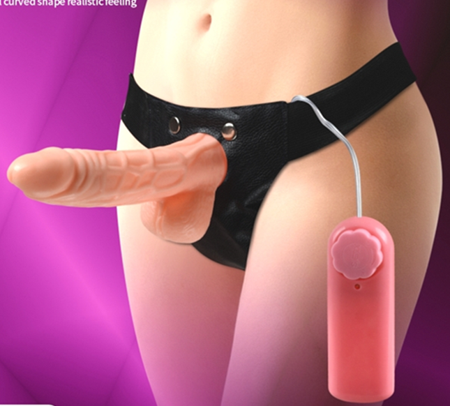 Pale Skin Strap-On